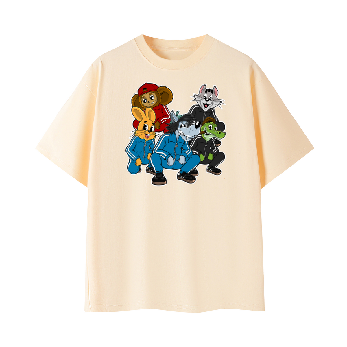 Cartoon Oversized T-Shirt