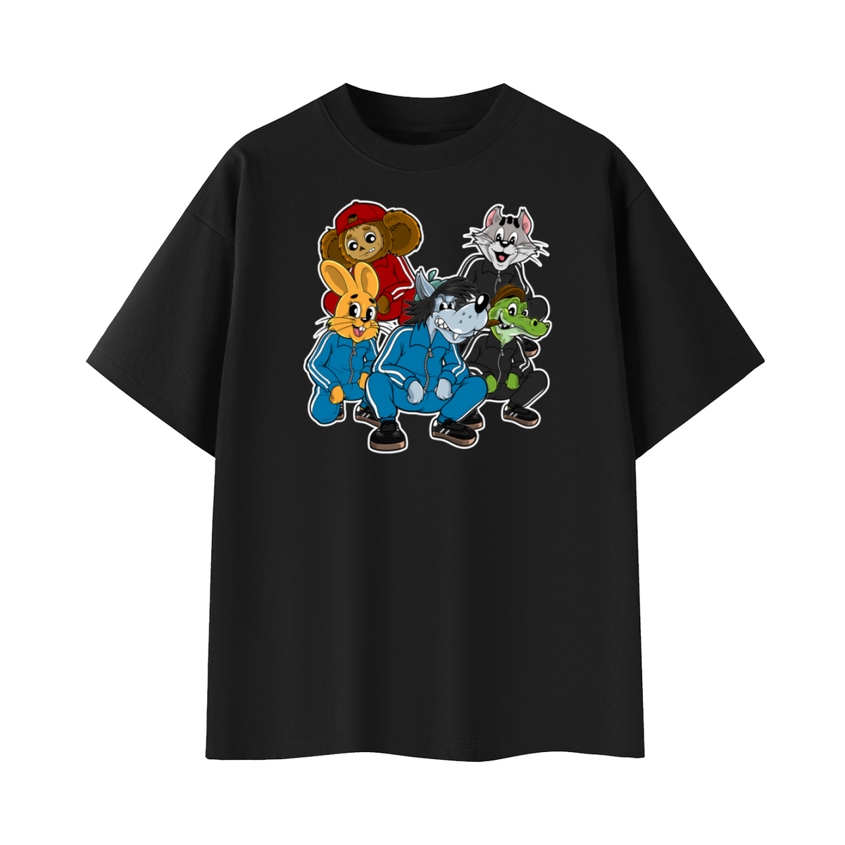 Cartoon Oversized T-Shirt