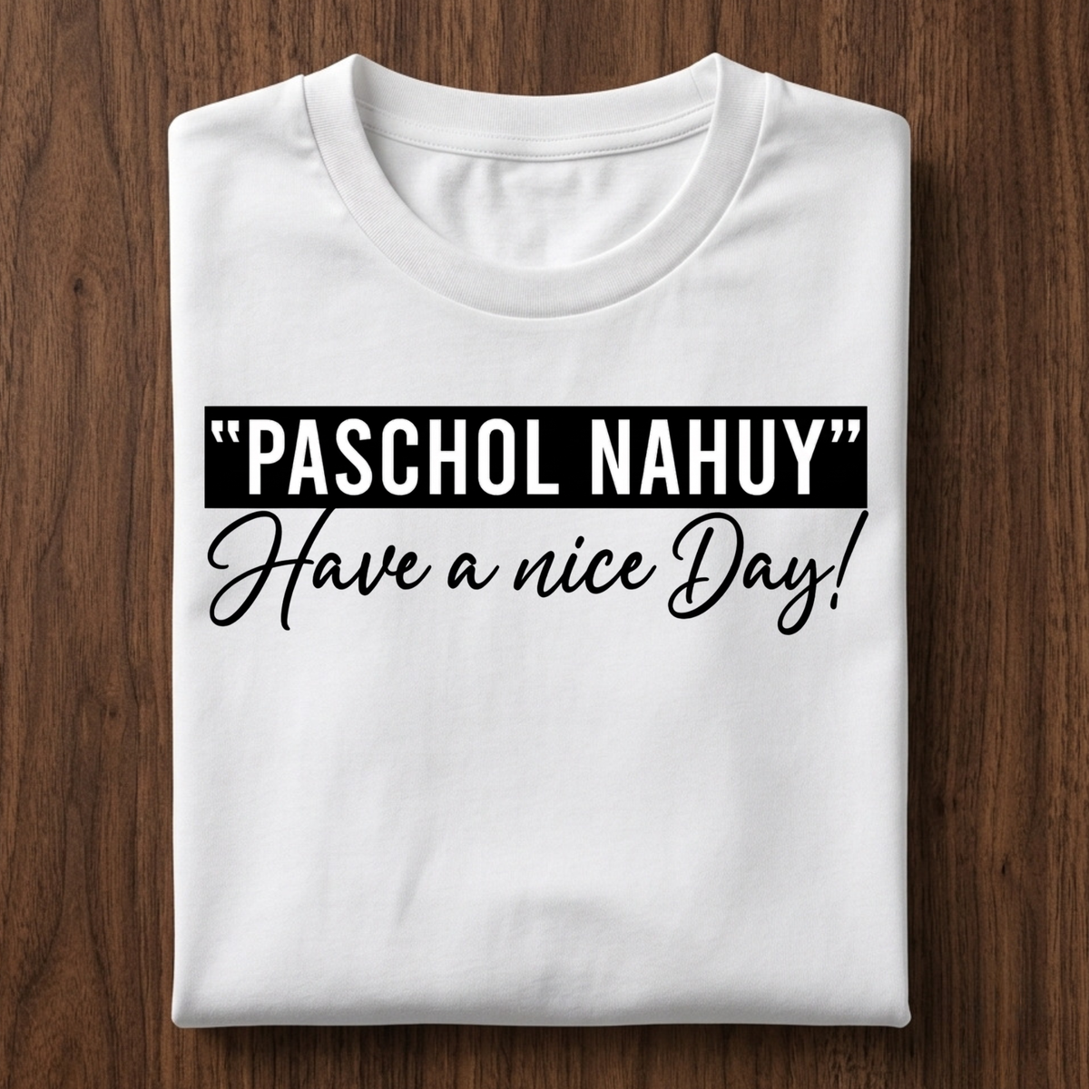 "Paschol Nahuy" T-Shirt